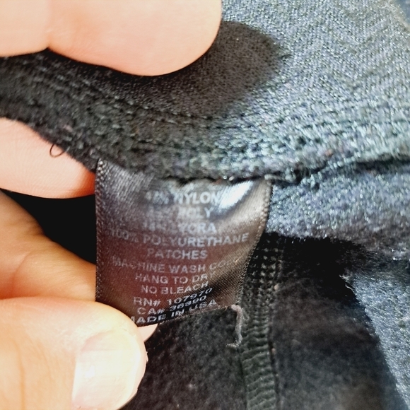 Kerrits Black Textured Fleece Lite Lightweight Riding Breeches XS - Picture 6 of 7